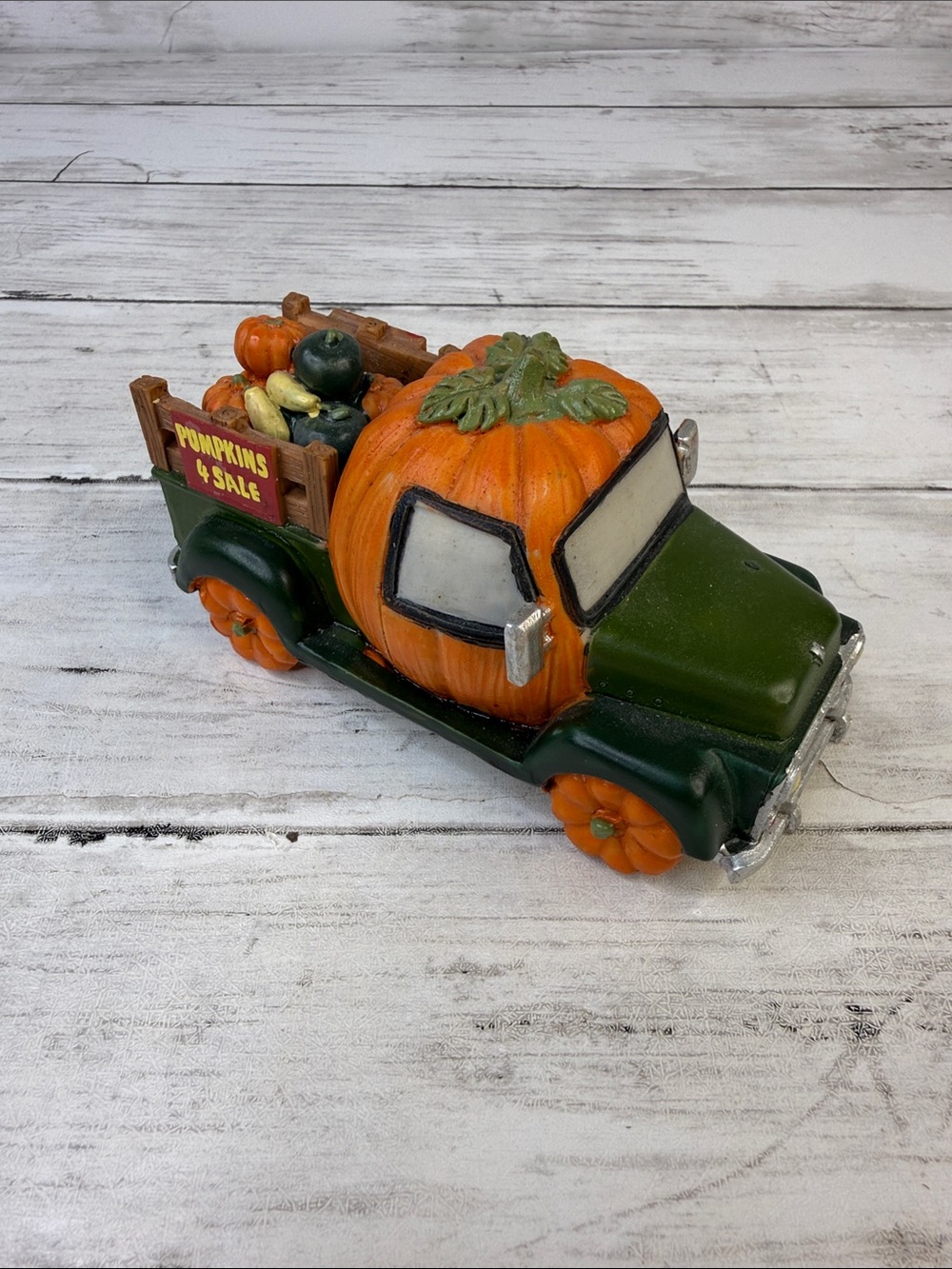 2019 Lemax Spooky Town Pumpkin Truck Accessory #93445